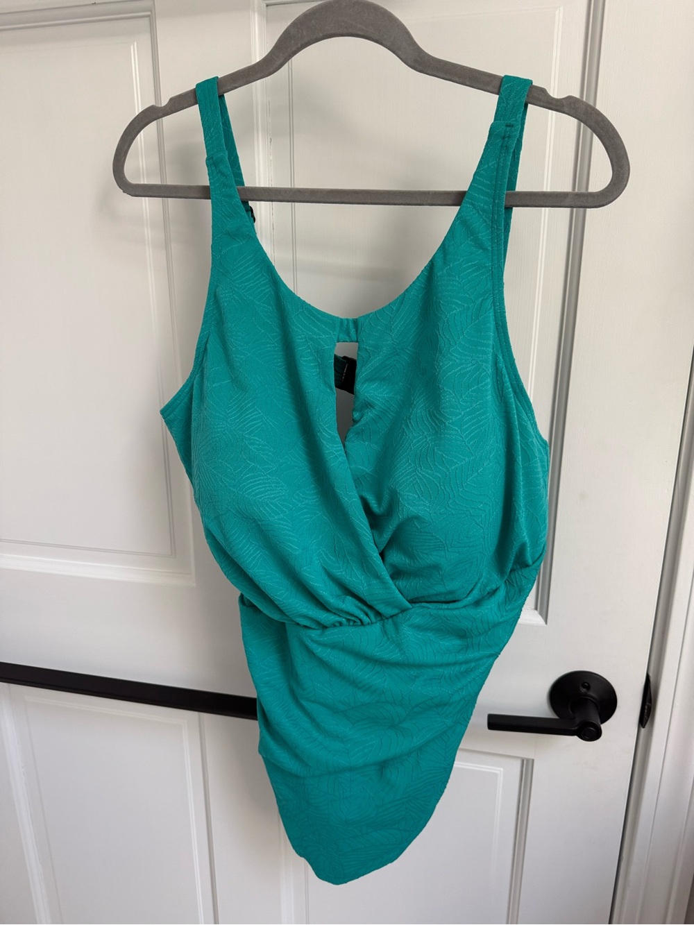 Ulla Popken Teal One-Piece Swimsuit